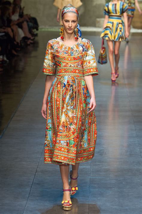 dolce gabbana spring 2013|dolce gabbana dresses 2013.